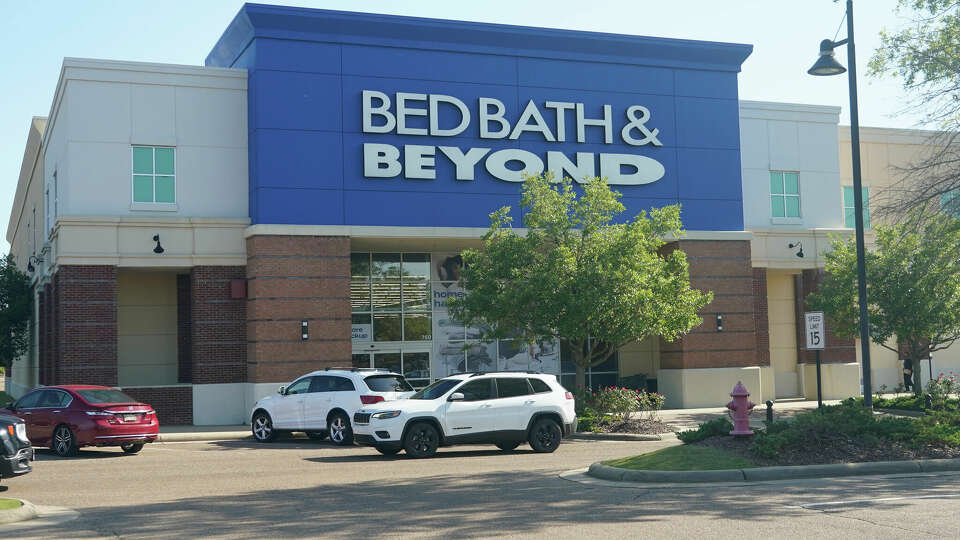 The entrance to a Bed Bath & Beyond store is seen in Flowood, Miss., on Monday, April 24, 2023. One of the original big box retailers, the company filed for bankruptcy protection on Sunday, April 23, following years of dismal sales and losses and numerous failed turnaround plans. (AP Photo/Rogelio V. Solis)