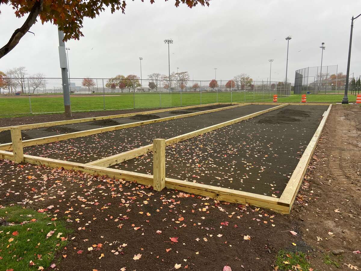 Calf Pasture Beach's new bocce courts in honor of Norwalk woman