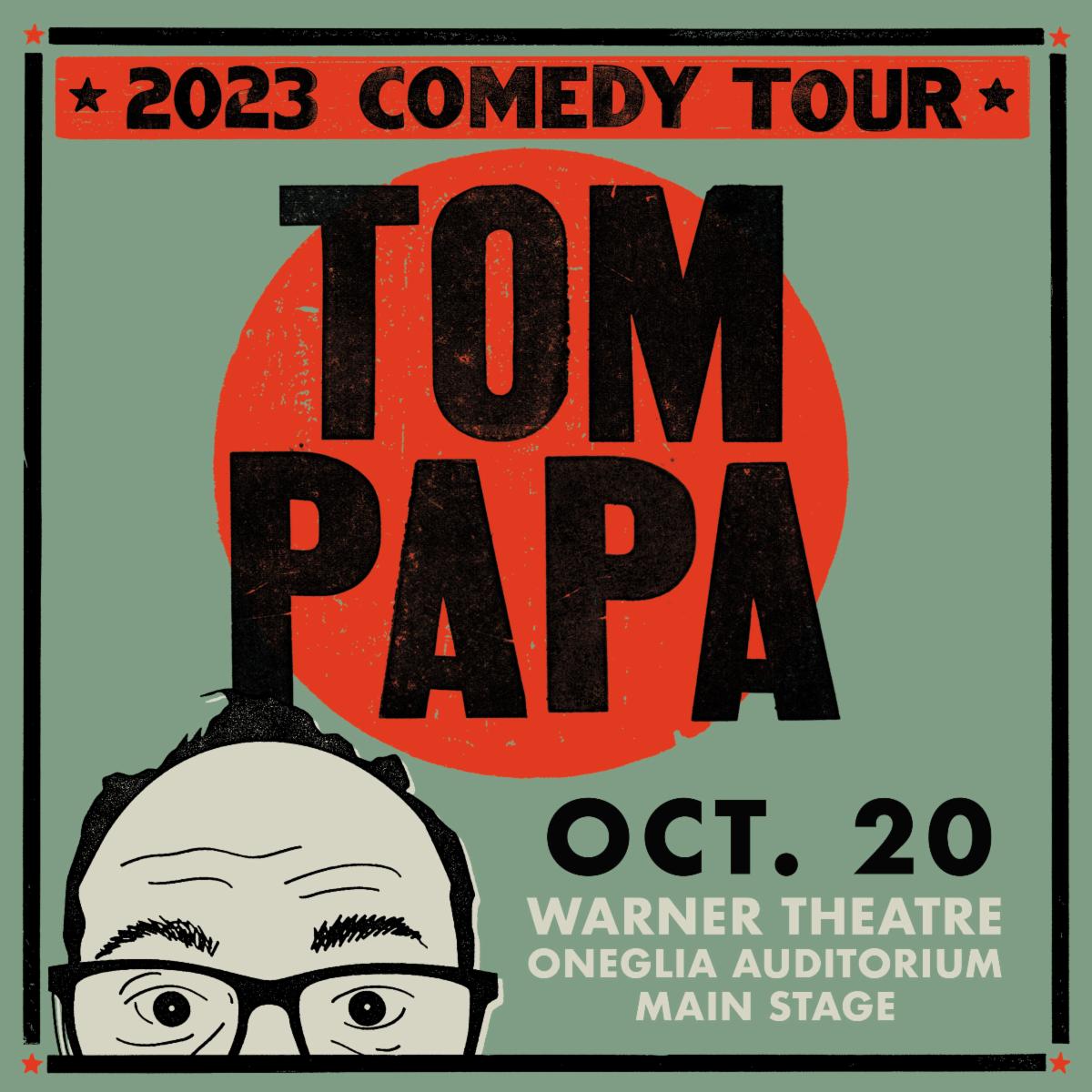 Live comedy with Tom Papa at the Warner - Vimarsana News