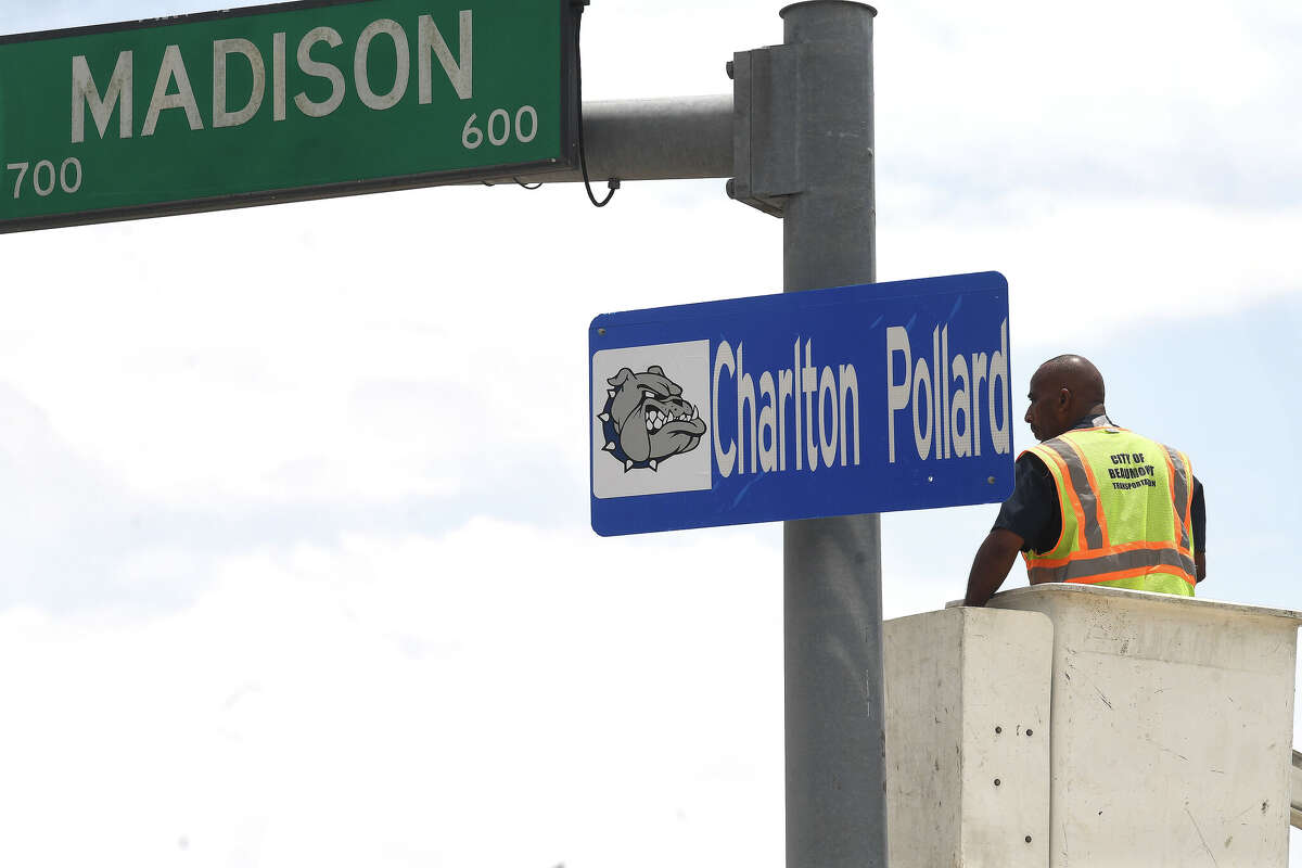 CharltonPollard neighborhood signs unveiled in city ceremony