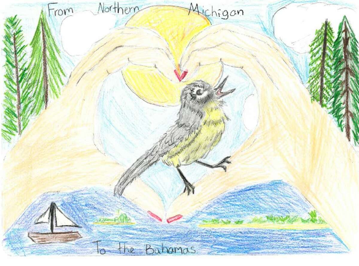 Brethren Elementary student wins third place in young artist contest