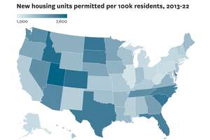 这些数据显示了加州住房短缺处于危机水平的一个重要原因