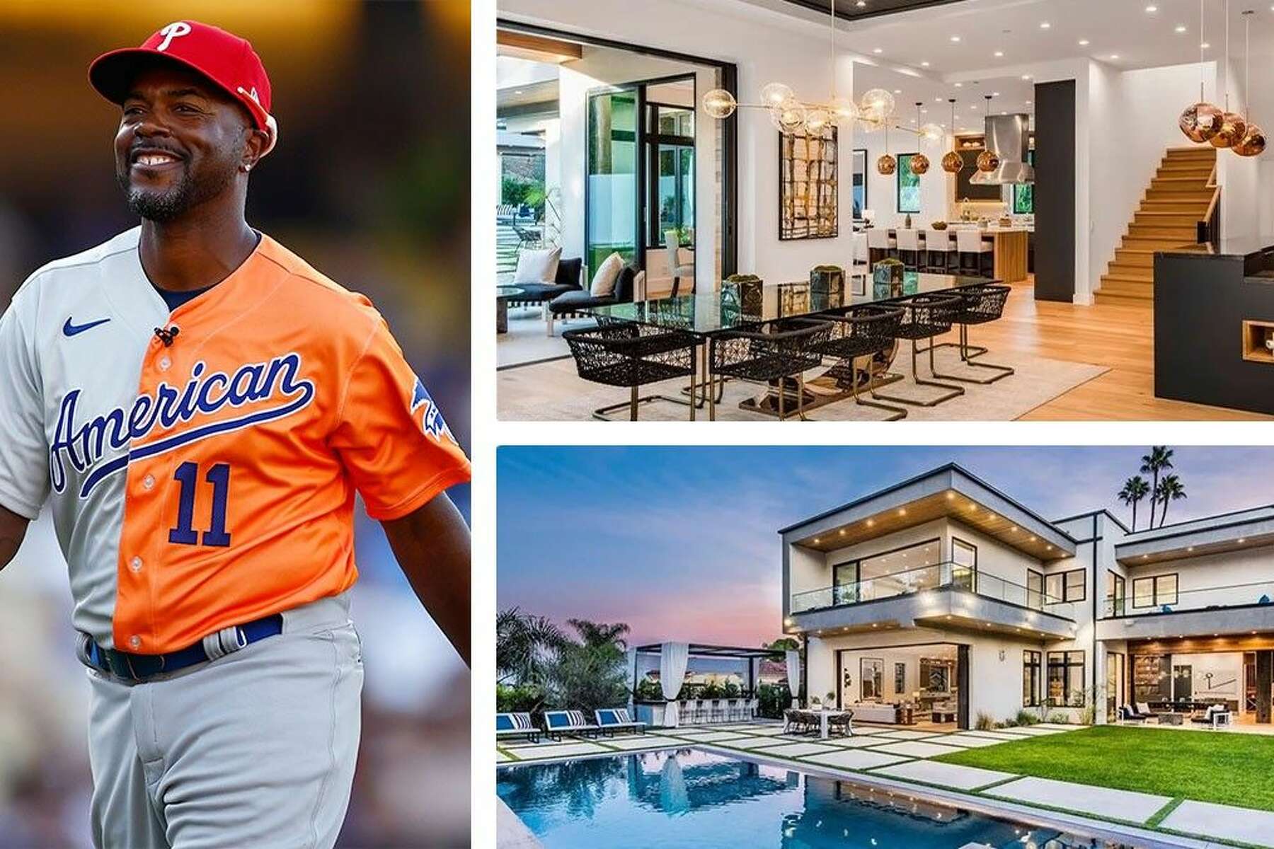 Jimmy Rollins gives tour of his house 