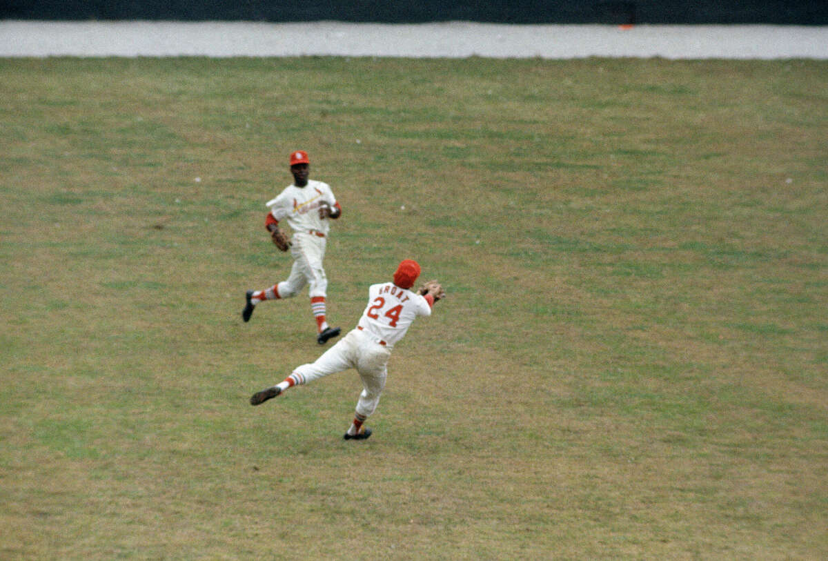 Lou Brock by Bettmann