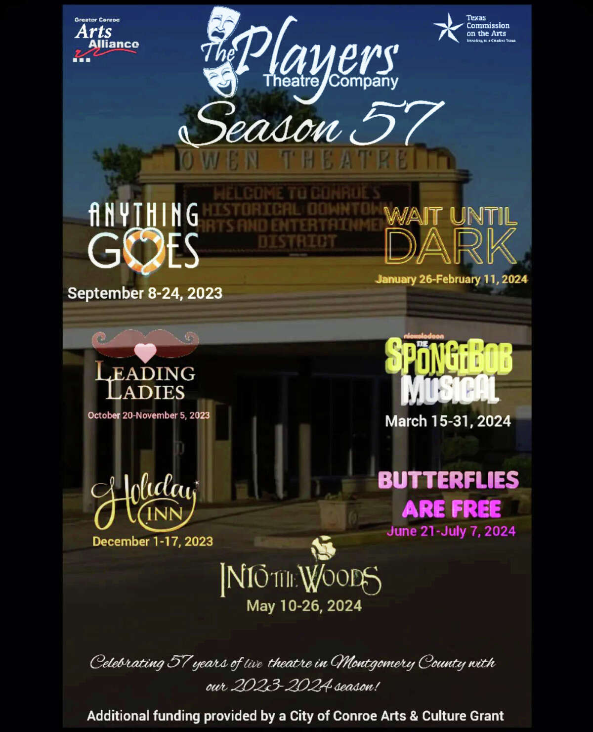 Conroe’s Stage Right, Players theater groups announce 202324 seasons