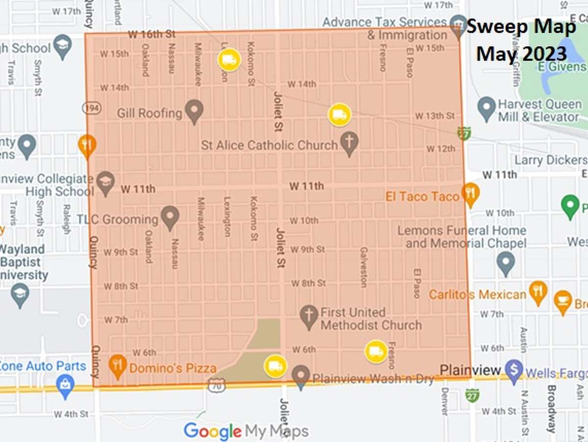 Code Enforcement to sweep part of central Plainview