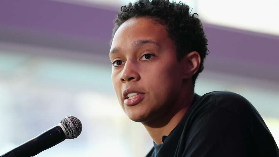 WNBA star and Houston native Brittney Griner expressed gratitude during Thursday's emotional first news conference since her release from a Russian jail in a high-level prisoner swap.