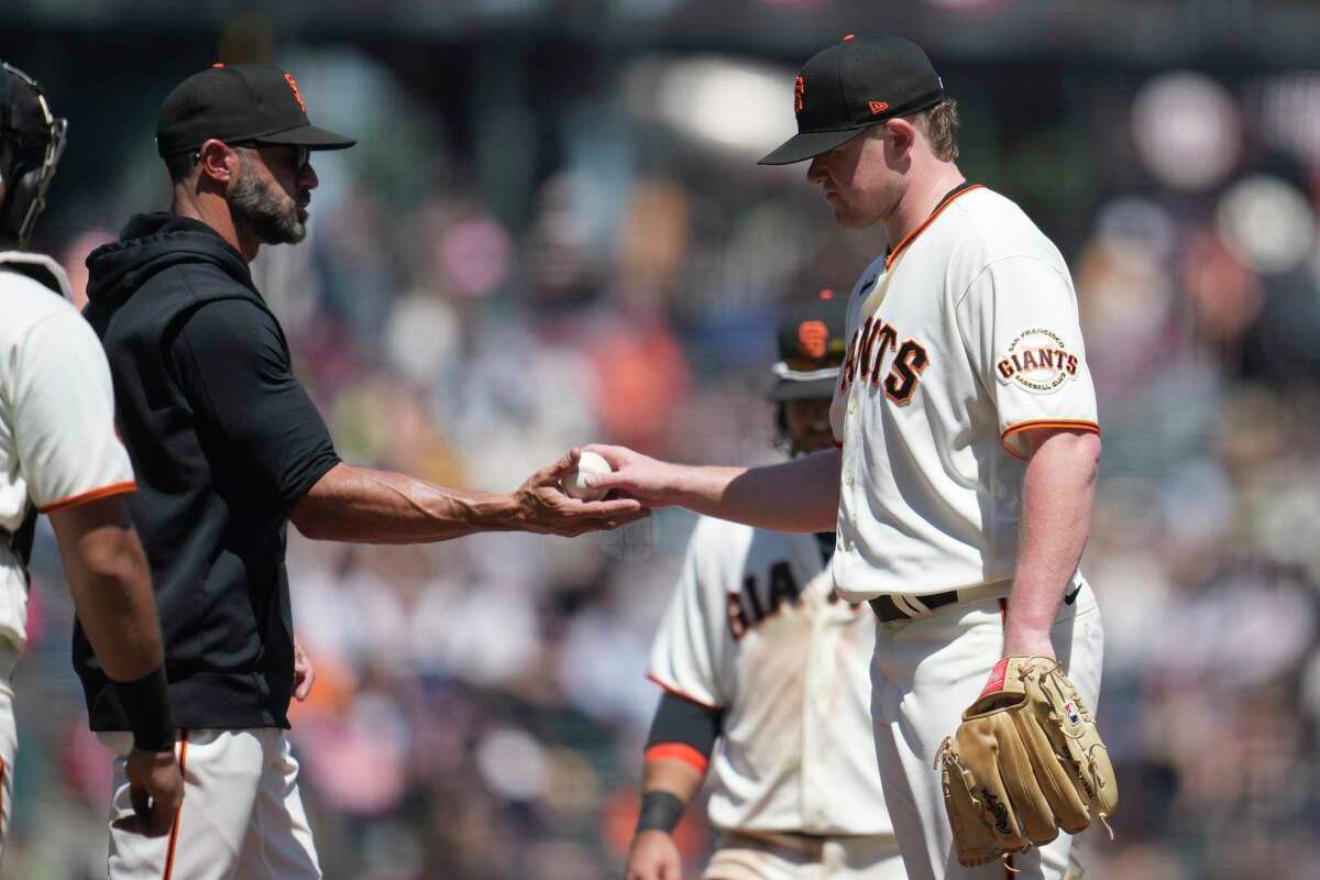 Giants pitcher Logan Webb says most of the team 'has the s--ts