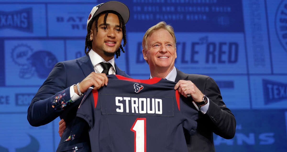 C.J. Stroud Houston Texans No. 2 pick in 2023 NFL Draft