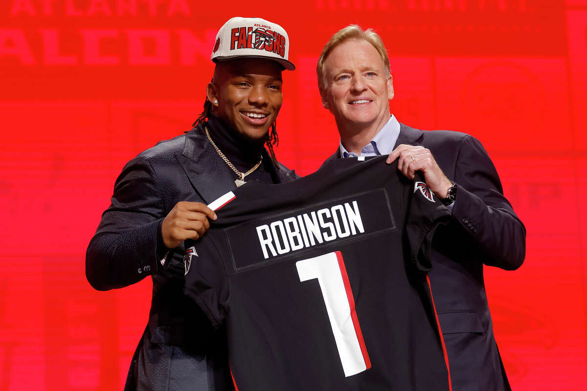 2022 NFL Draft: Atlanta Falcons select Drake London No.8 overall