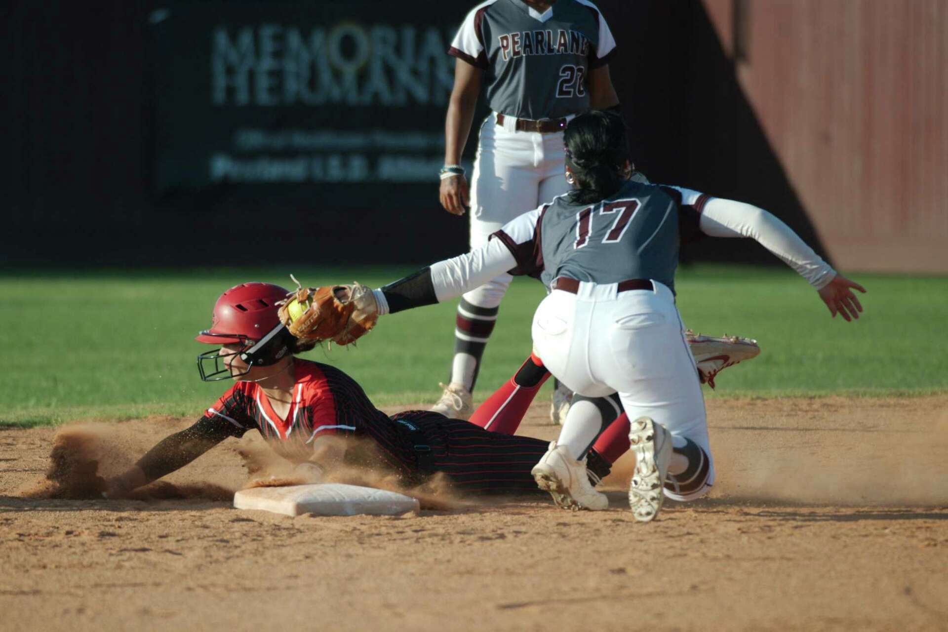 Clear Brook softball: Shylien Brister, a UT signee, plays with flair