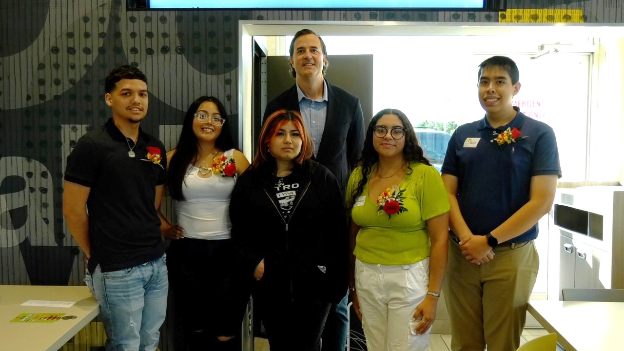 Laredo UISD students awarded the McDonald’s Employee Scholarship