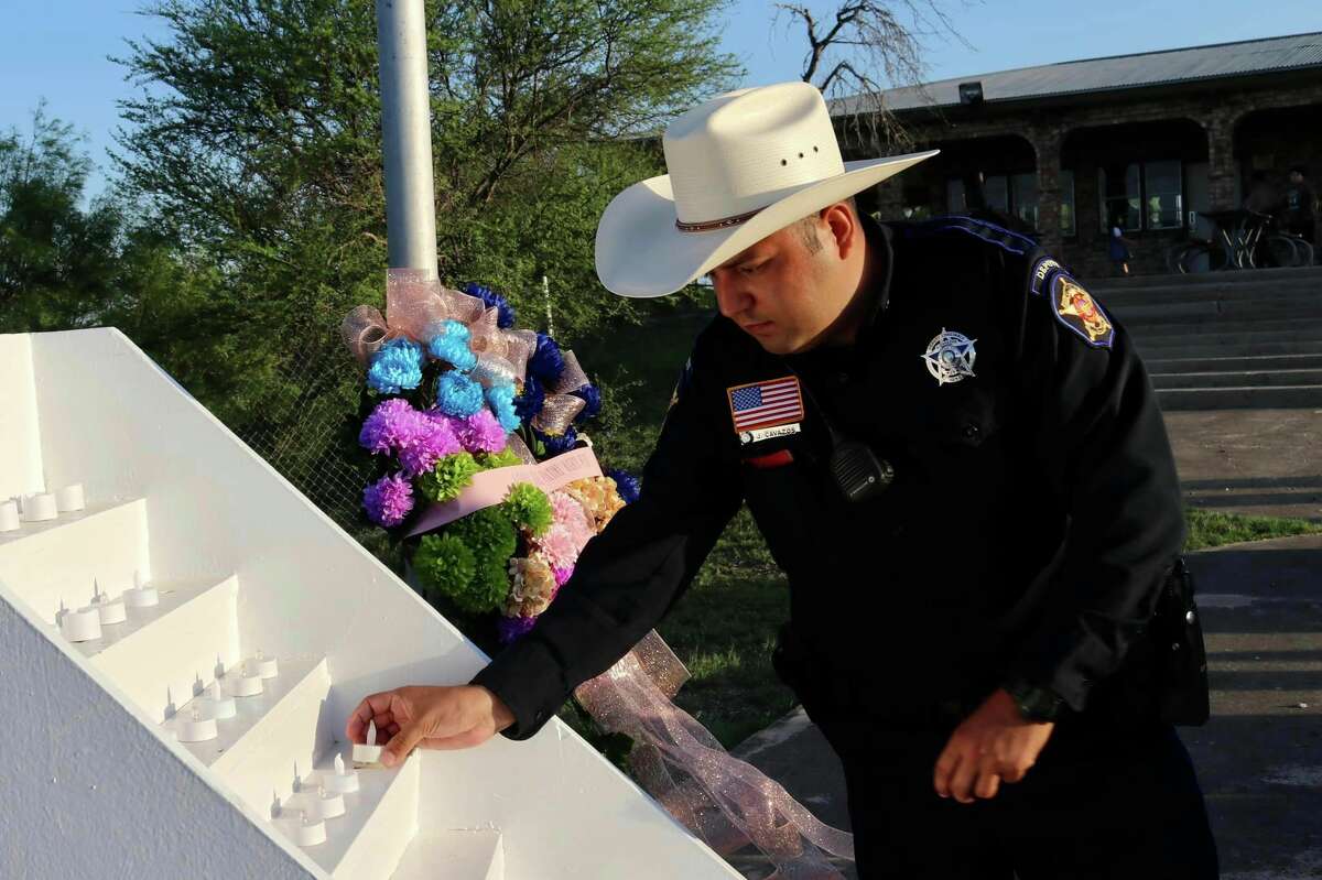 The Webb County Sheriff's Office held a candlelight vigil Thursday, April 27, 2023 as part of National Crime Victims’ Rights Week.