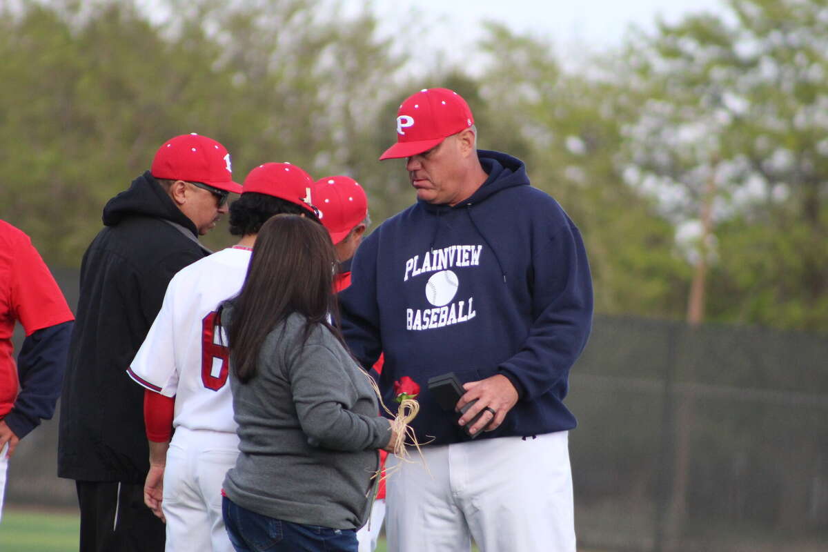BASEBALL Plainview baseball celebrates seniors on senior night