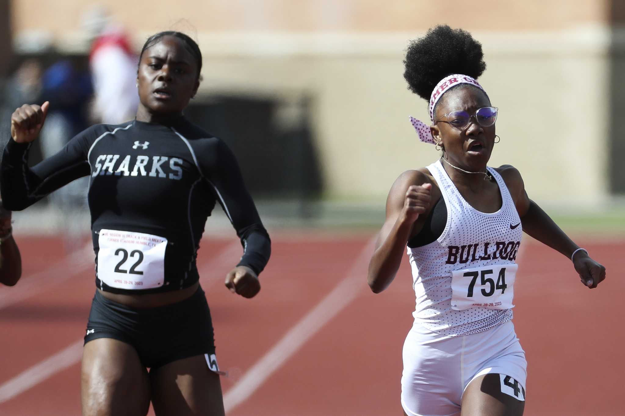 Girls track and field Houstonarea leaders in each event