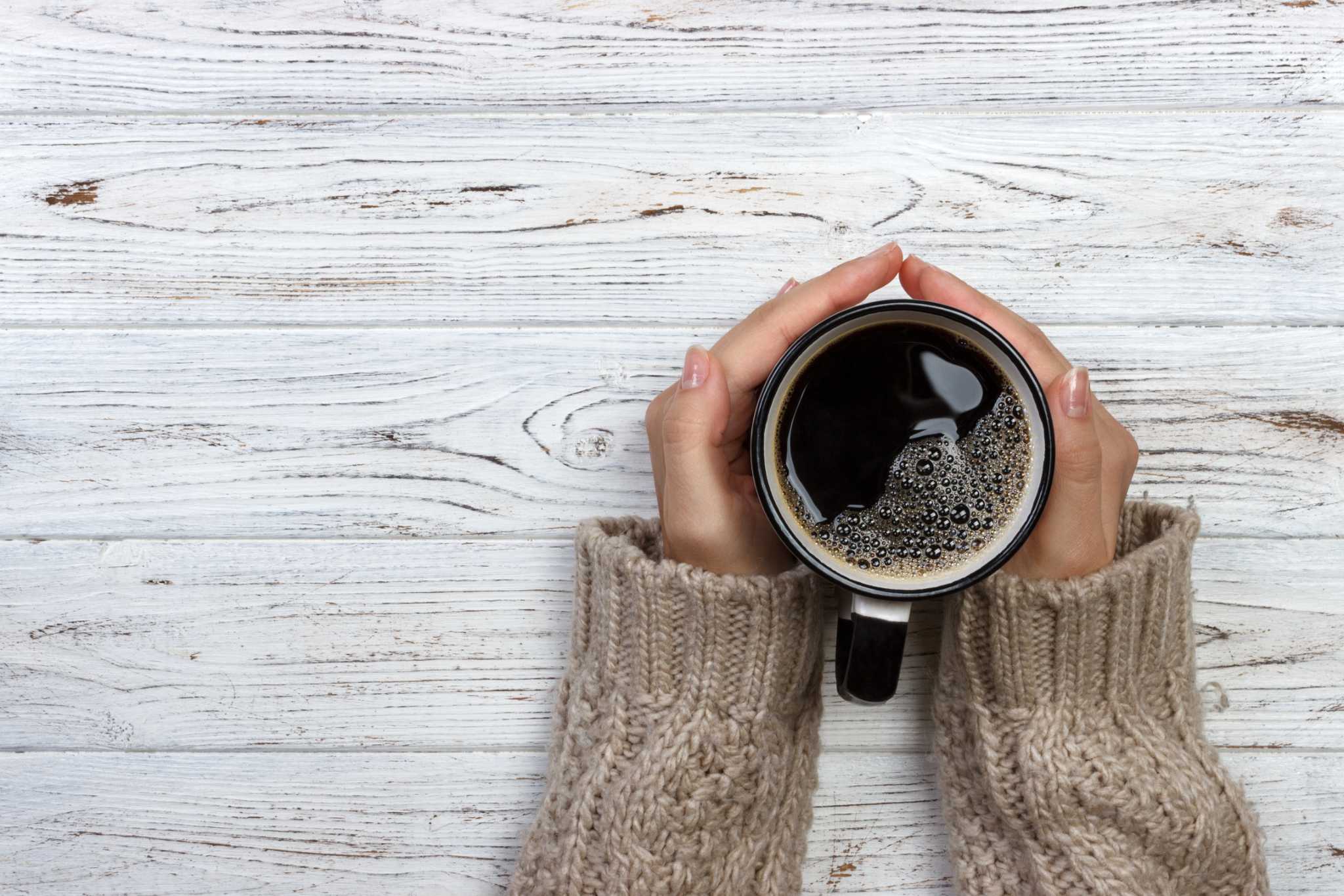 A really bizarre trick for drinking coffee when you have hormone