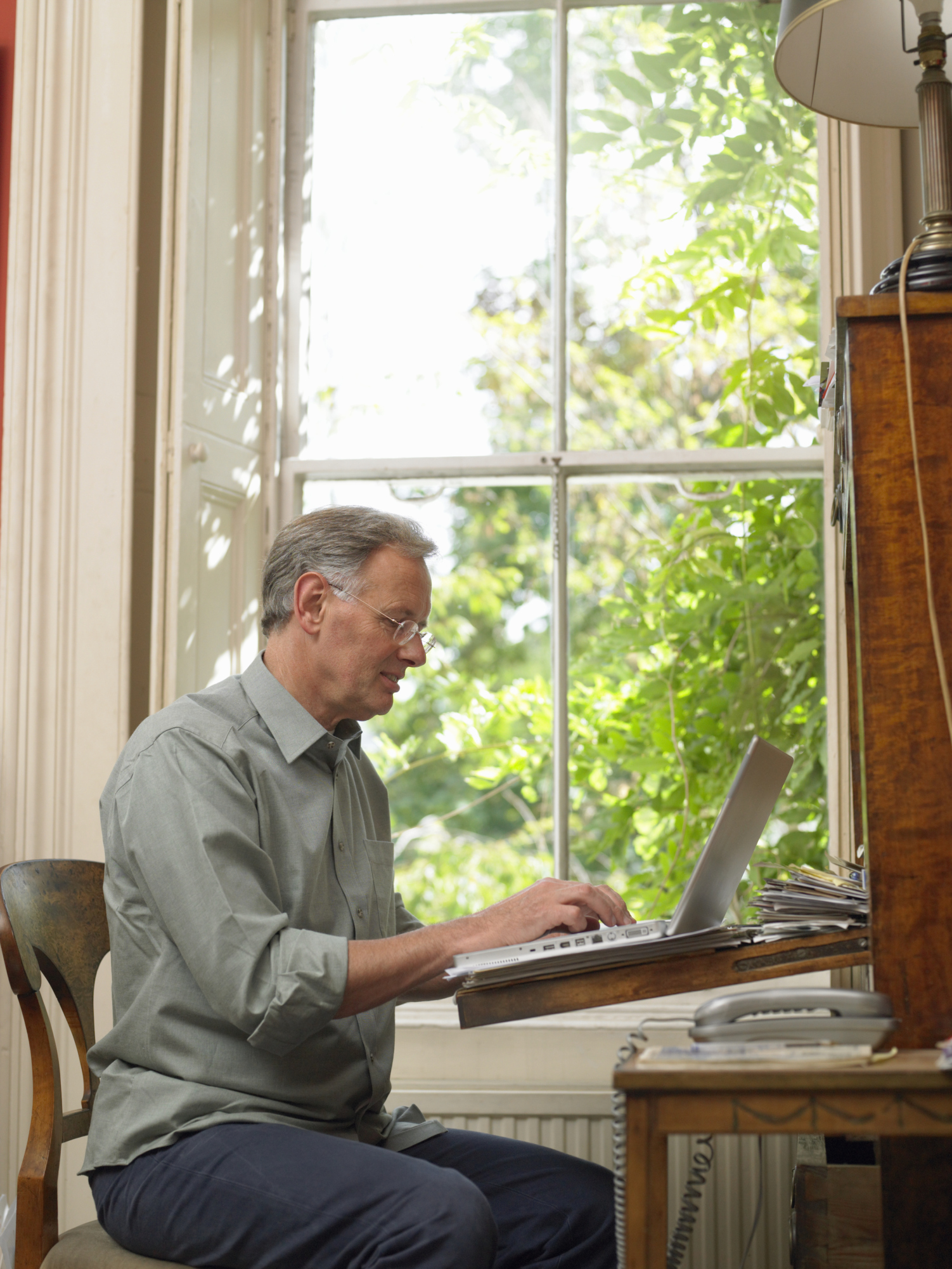 How to Convert an Armoire Into a Computer Desk