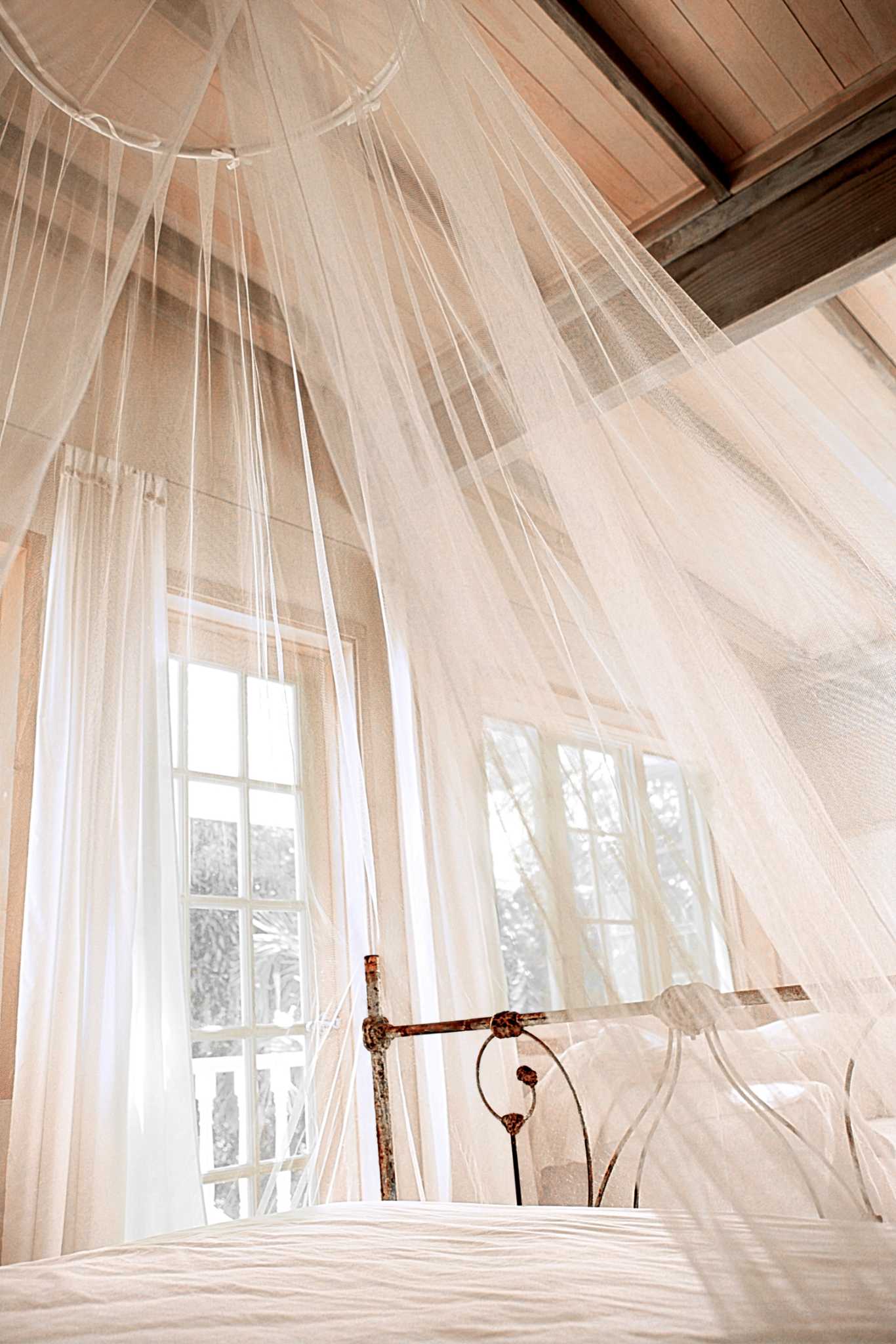 How to Make a Bed Canopy Without Drilling
