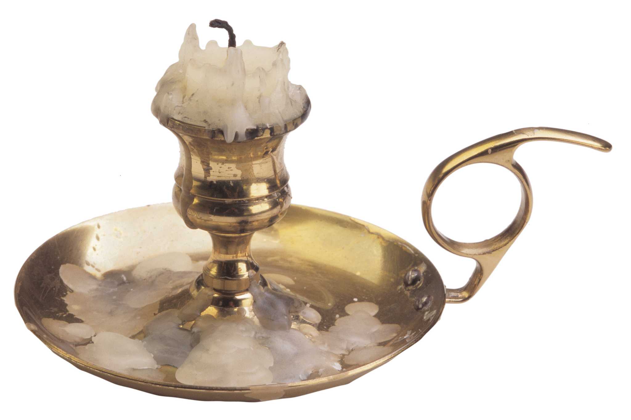 How to Decorate a Mantel With Brass Candlesticks & Candles