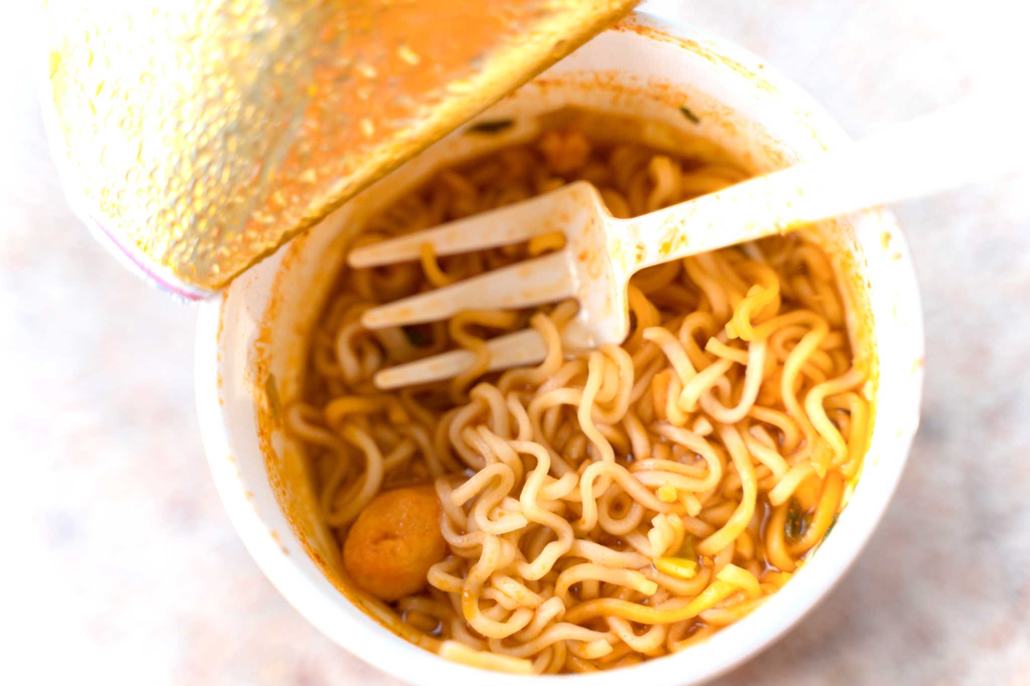 Nutrition Facts for Hot & Spicy Cup of Noodles