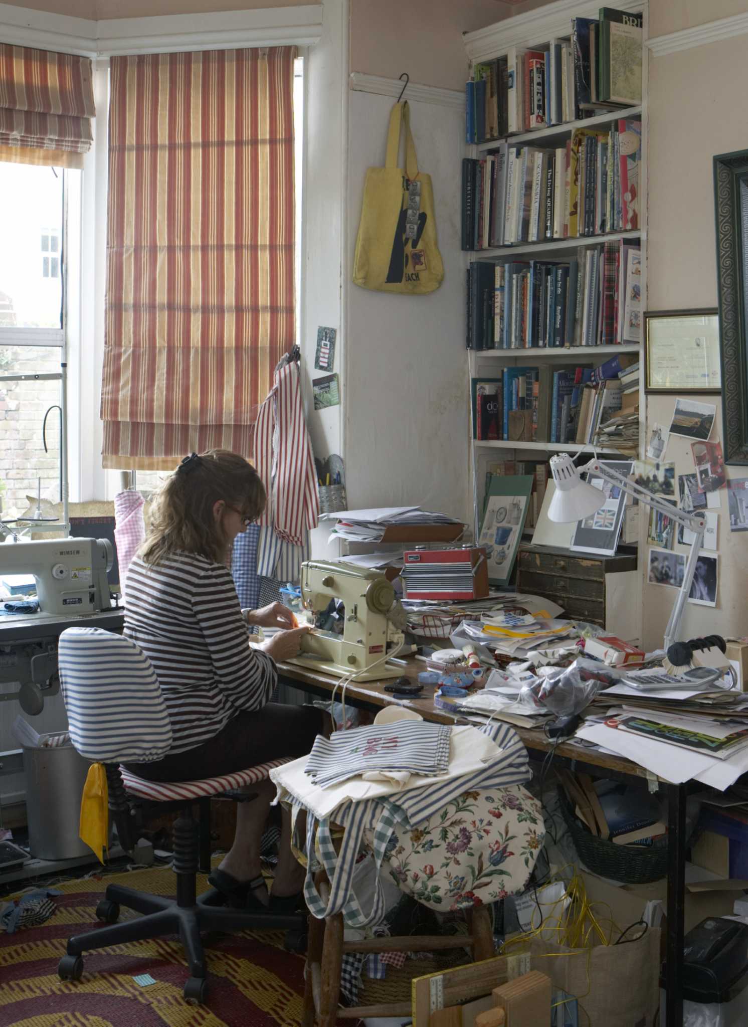 How to Make Roman Shades Using Tape