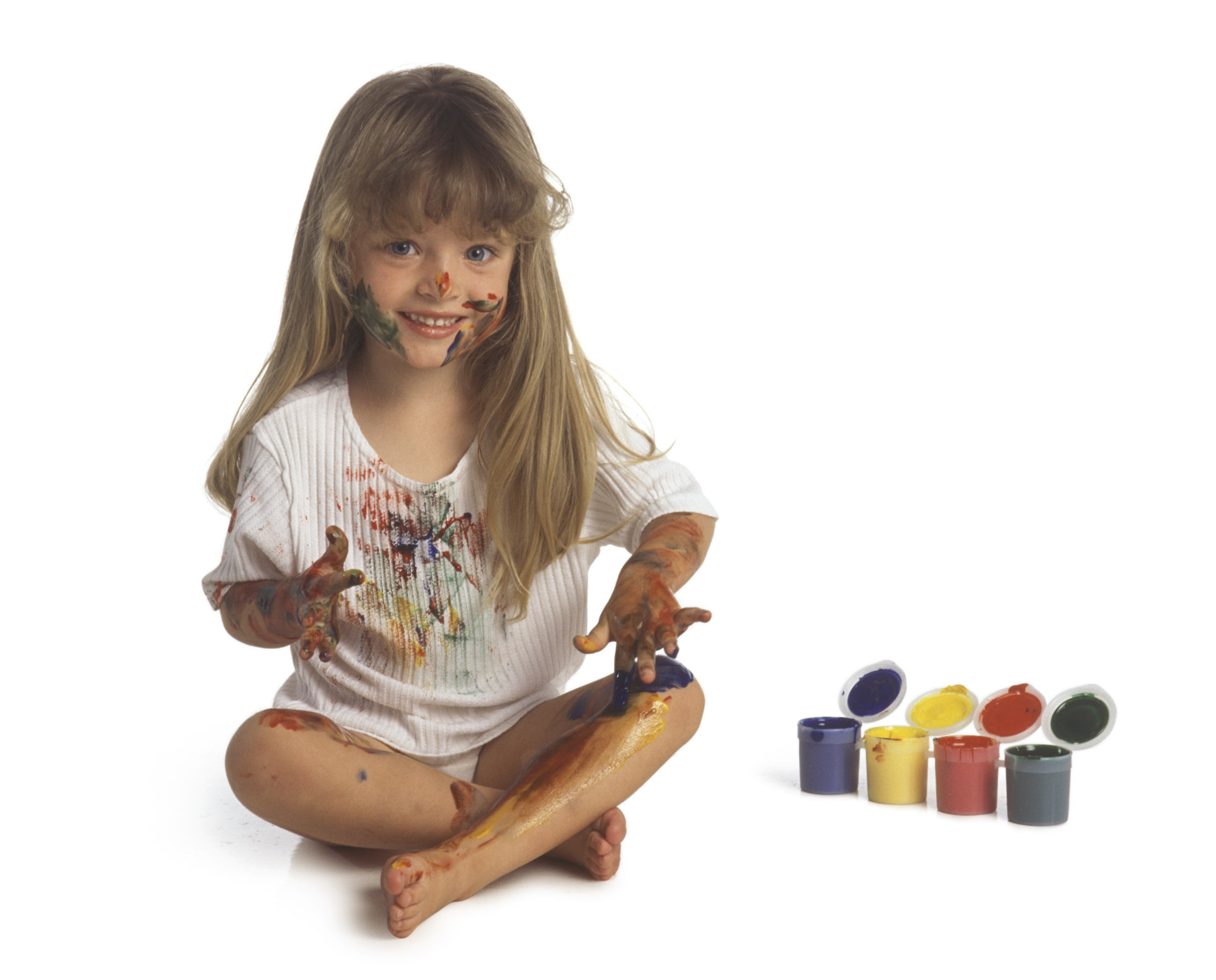 Does Finger Paint Come Off Concrete?