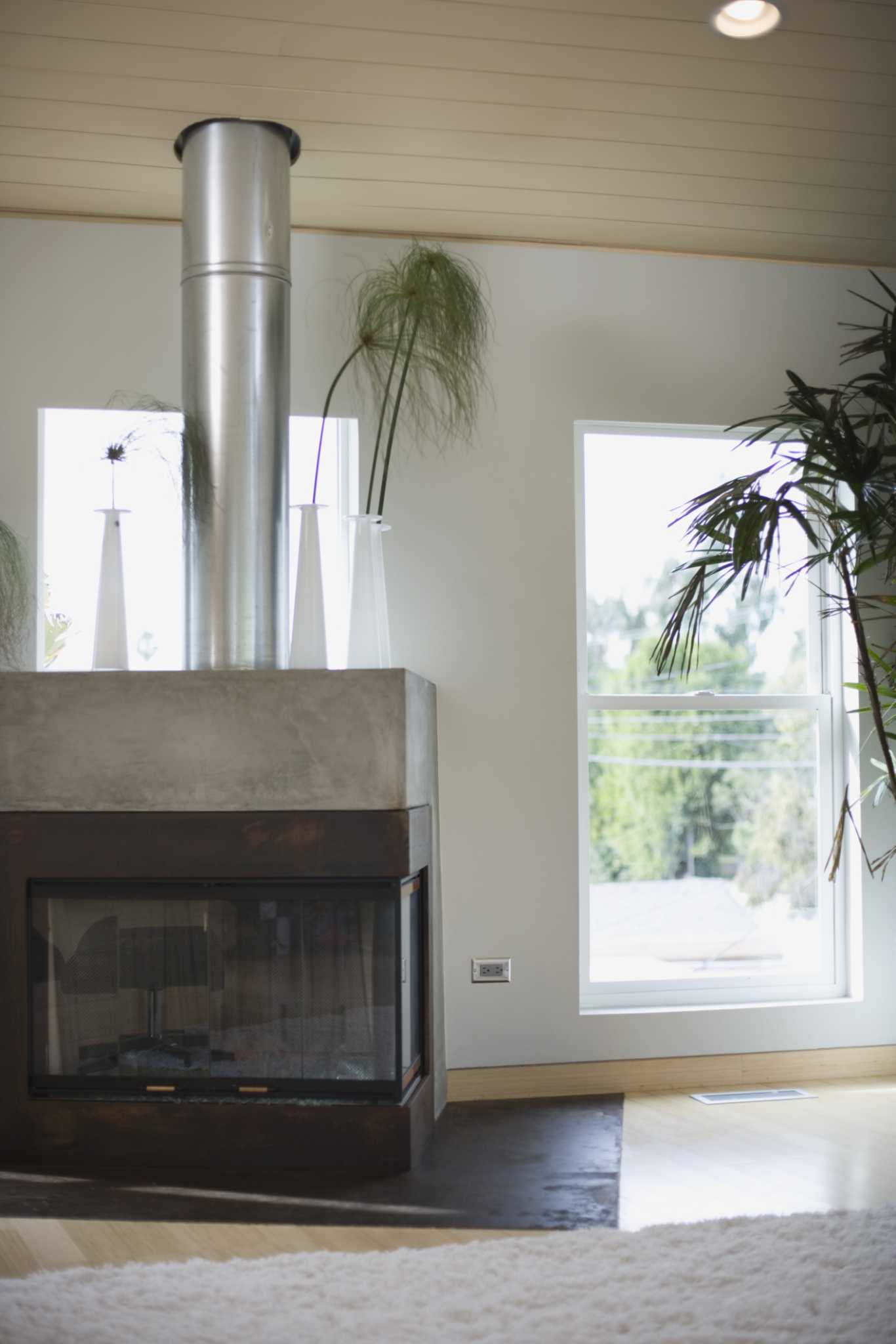 How Big Should a Stone Hearth Be for a Wood Burning Insert?, image size:1366x2048