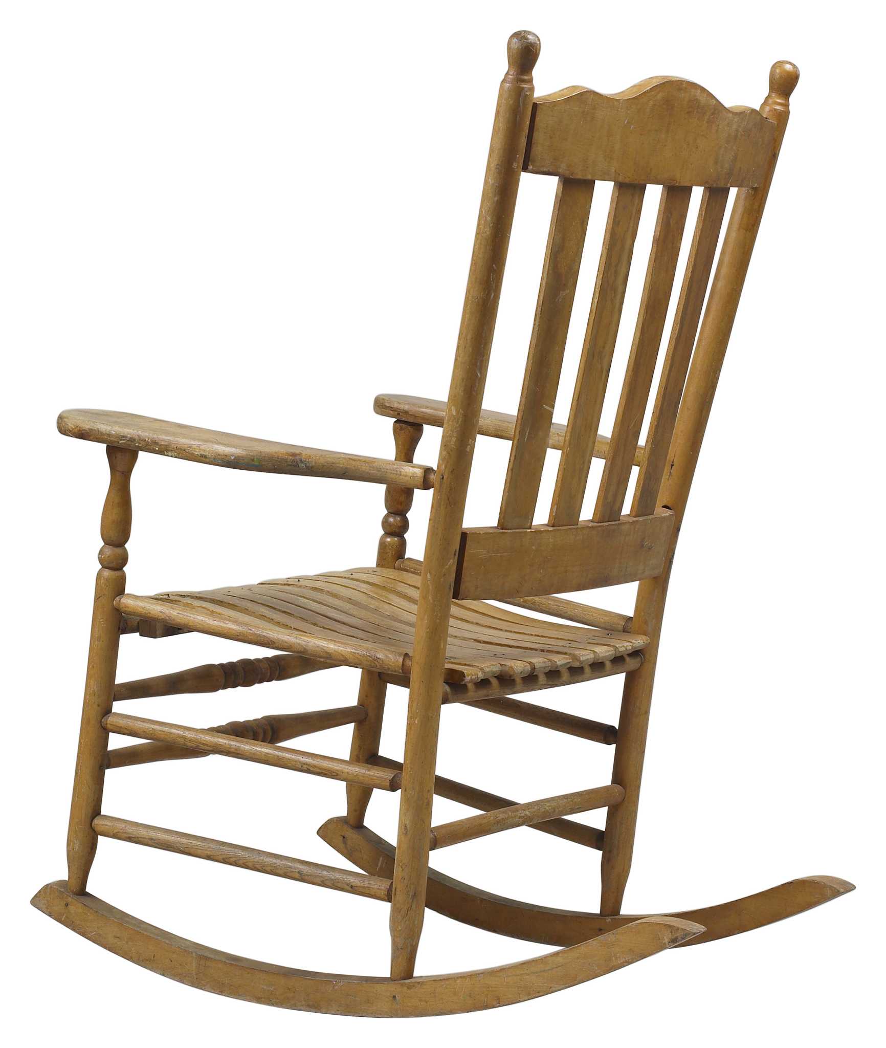 How to Fix the Curved Bottom of a Rocking Chair