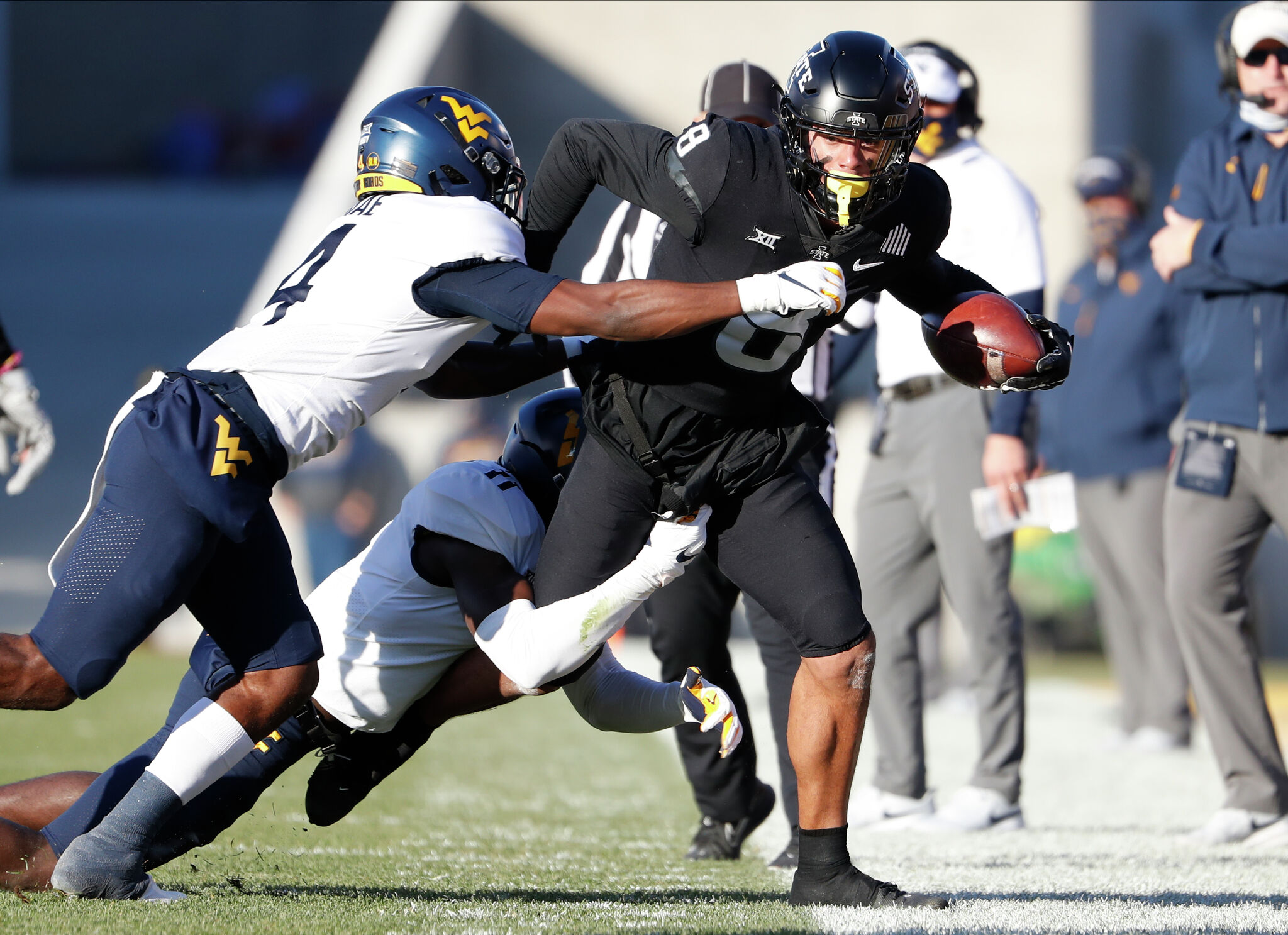 Iowa State WR Xavier Hutchinson signs rookie deal with Texans