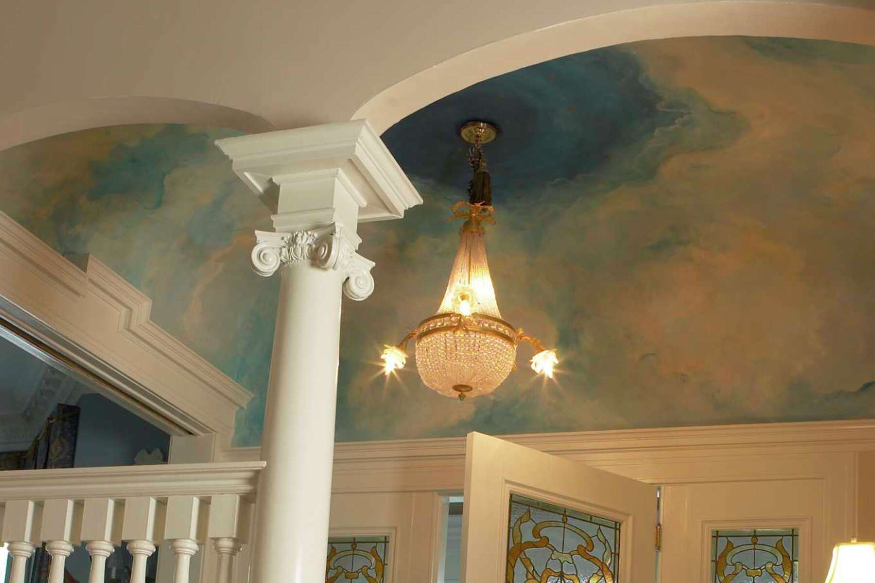 How To Paint Clouds On A Popcorn Ceiling Shelly Lighting