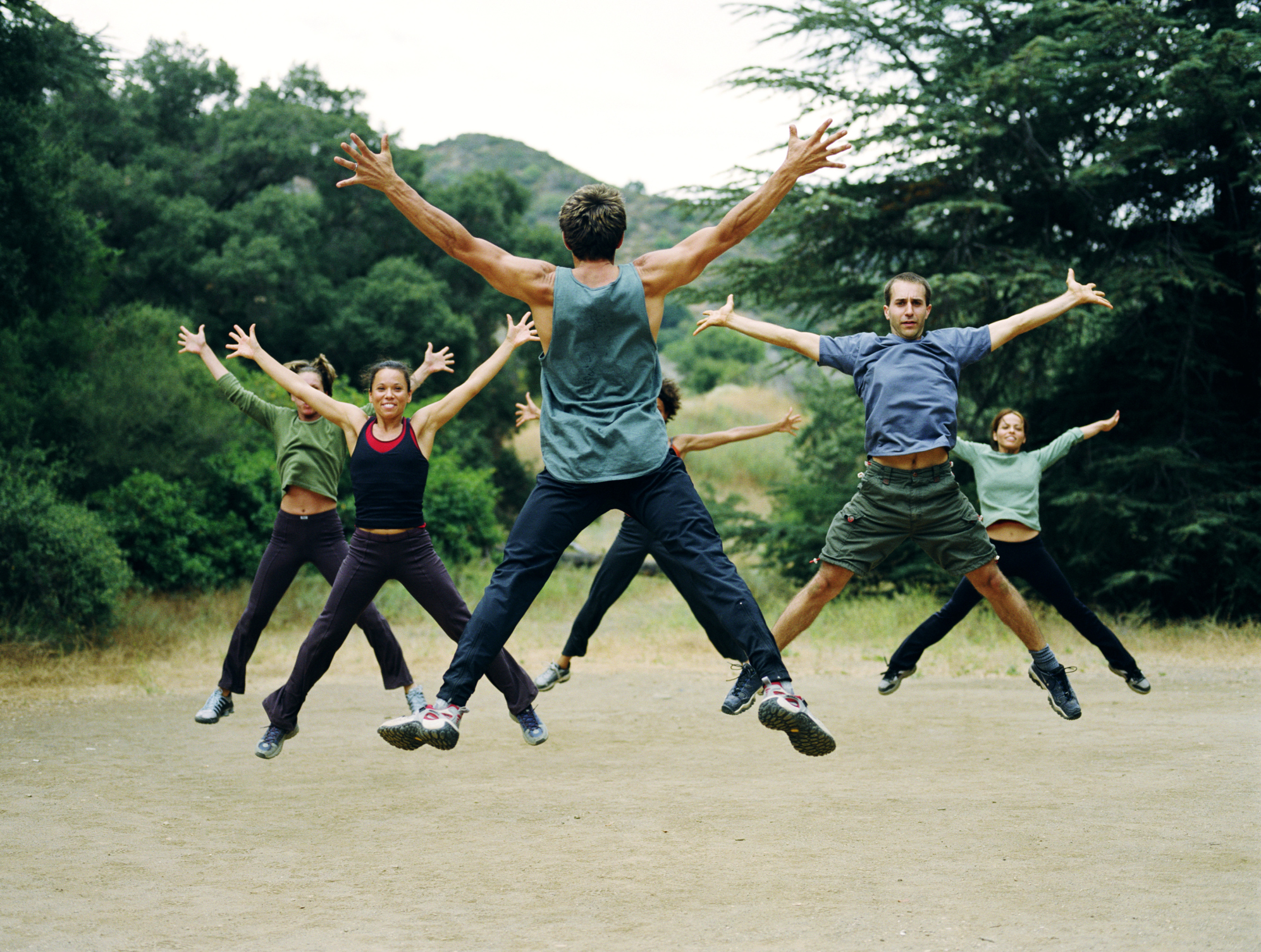 Jumping jacks aerobic discount exercise