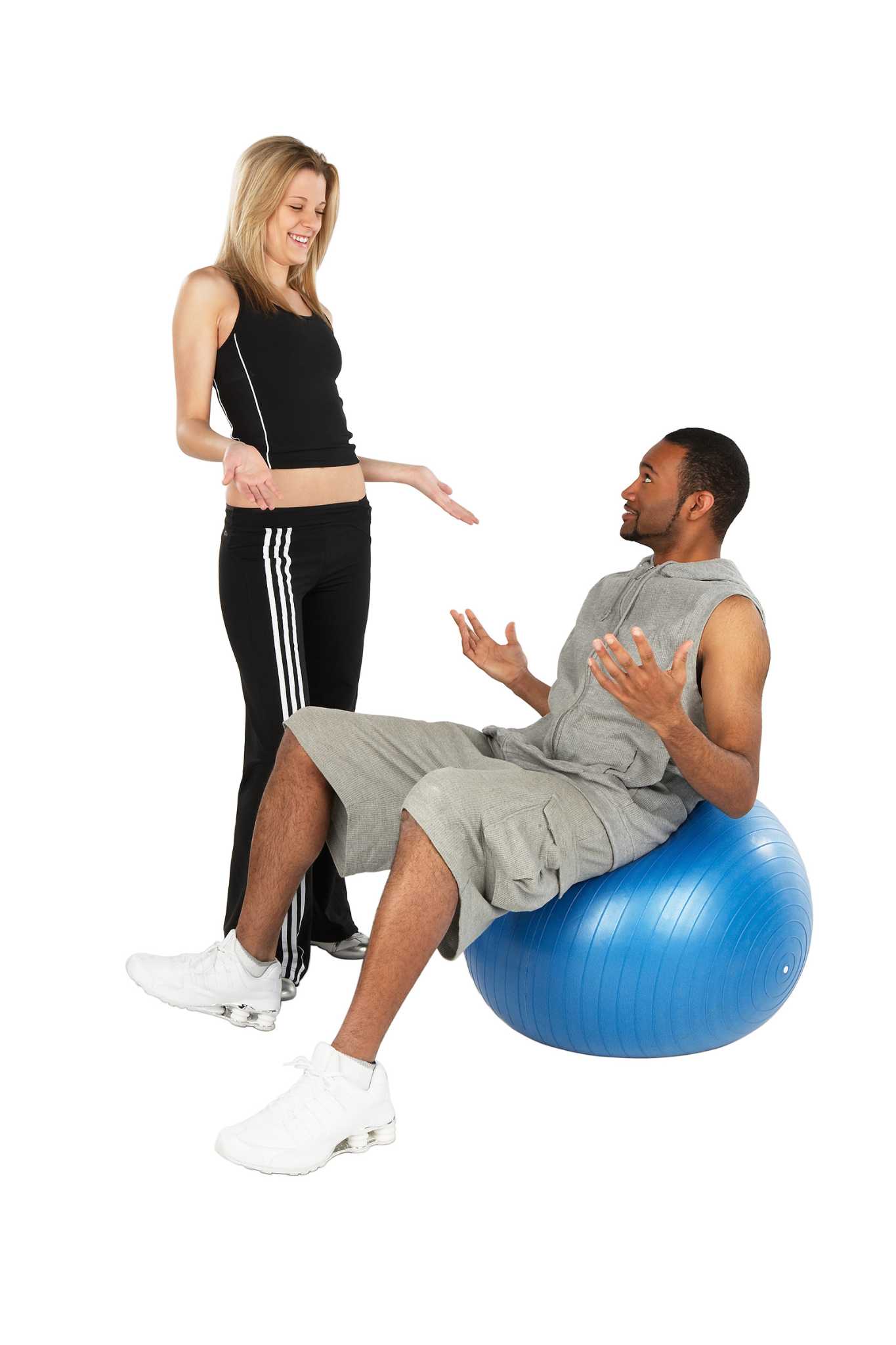 How to Inflate a Pilates Exercise Ball