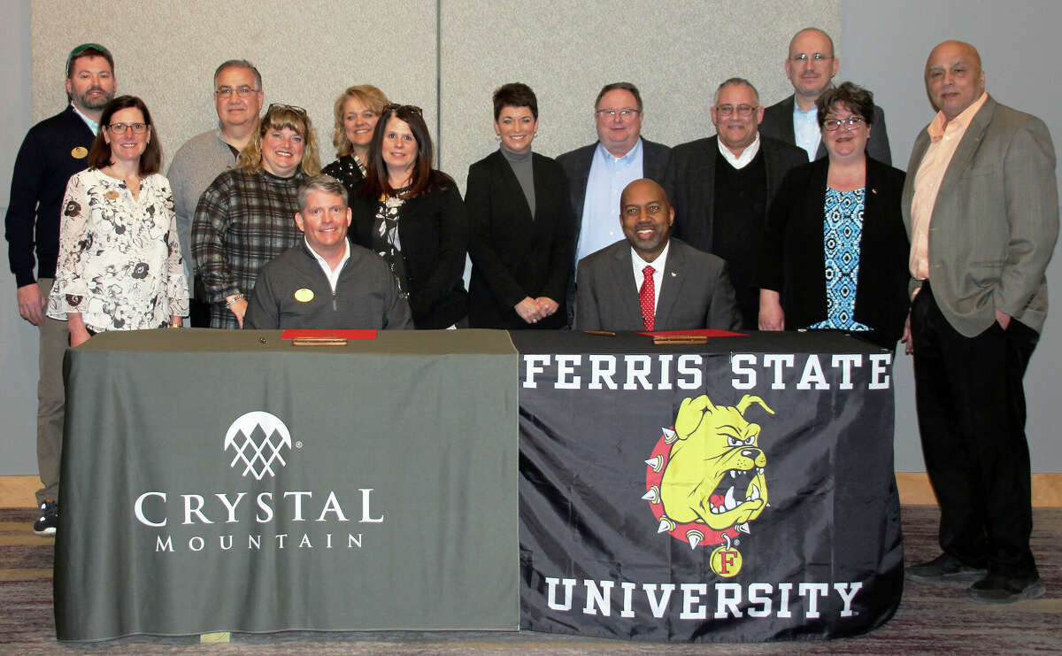 Ferris State, Crystal Mountain sign partnership