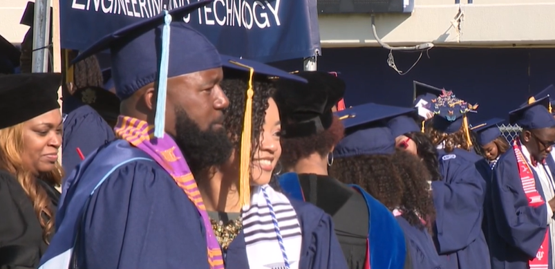 Father-daughter duo graduate together from Jackson State University