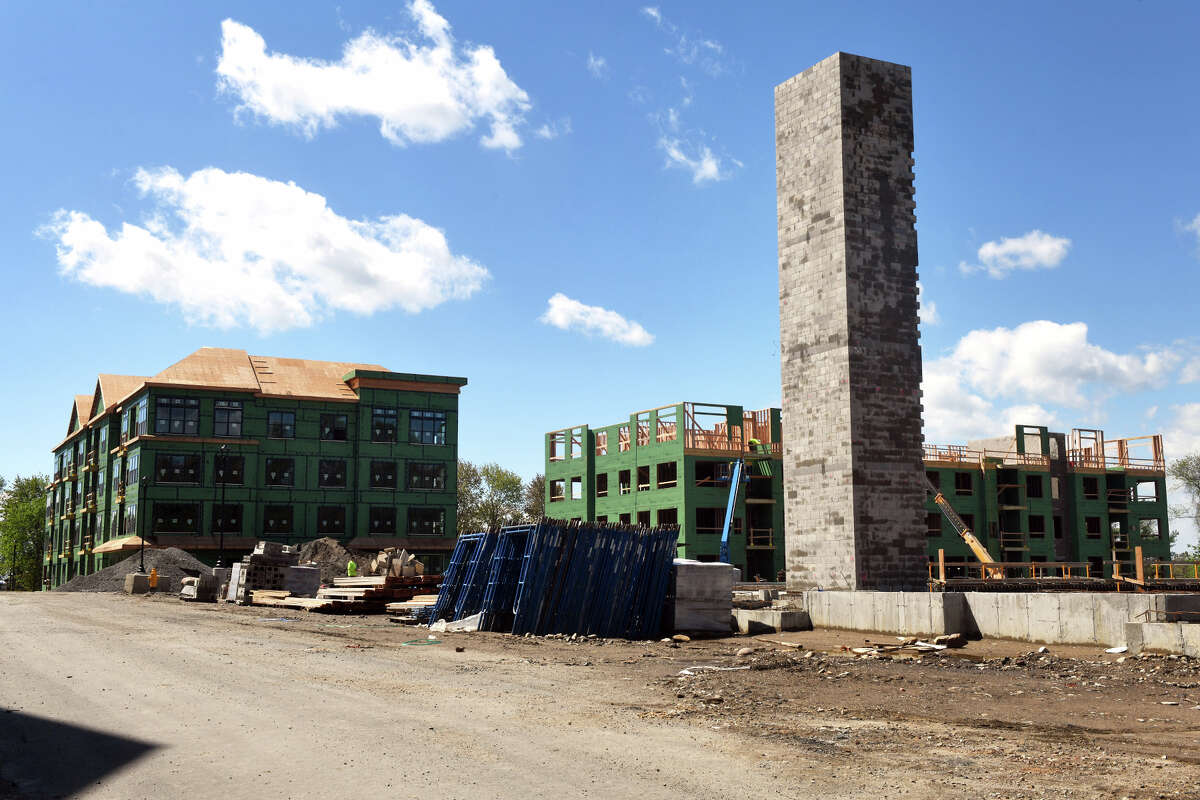 Trumbull apartment development nears first building opening