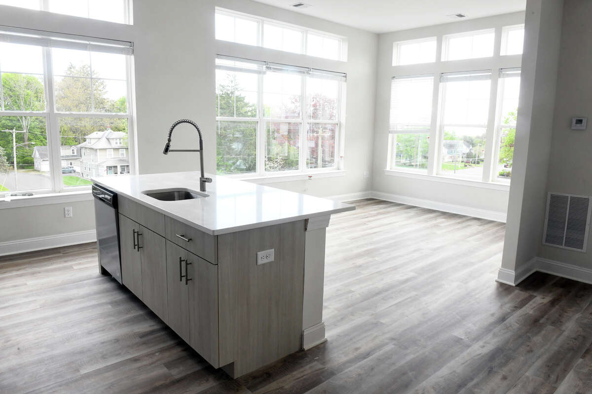 Trumbull apartment development nears first building opening