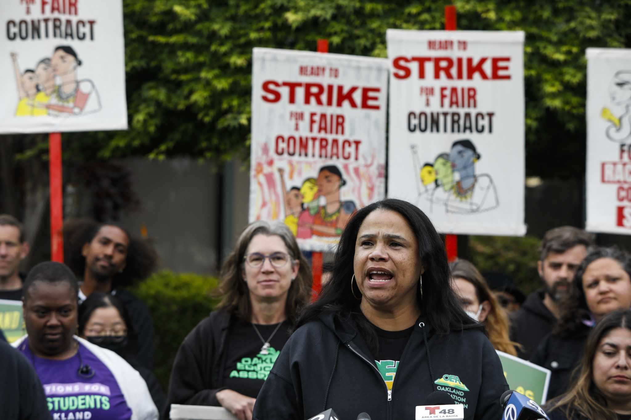 Oakland Teachers On Strike