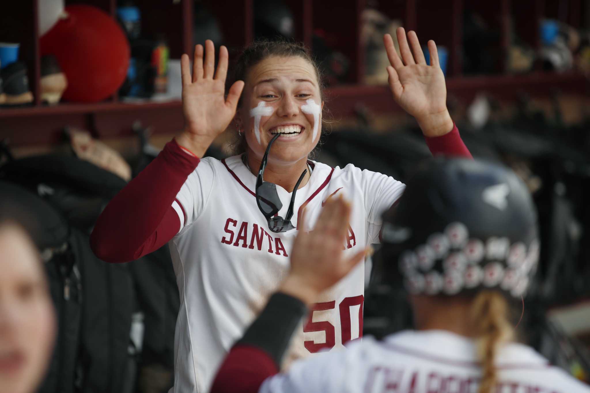 Santa Clara softball star hitting better than ever, and with new power