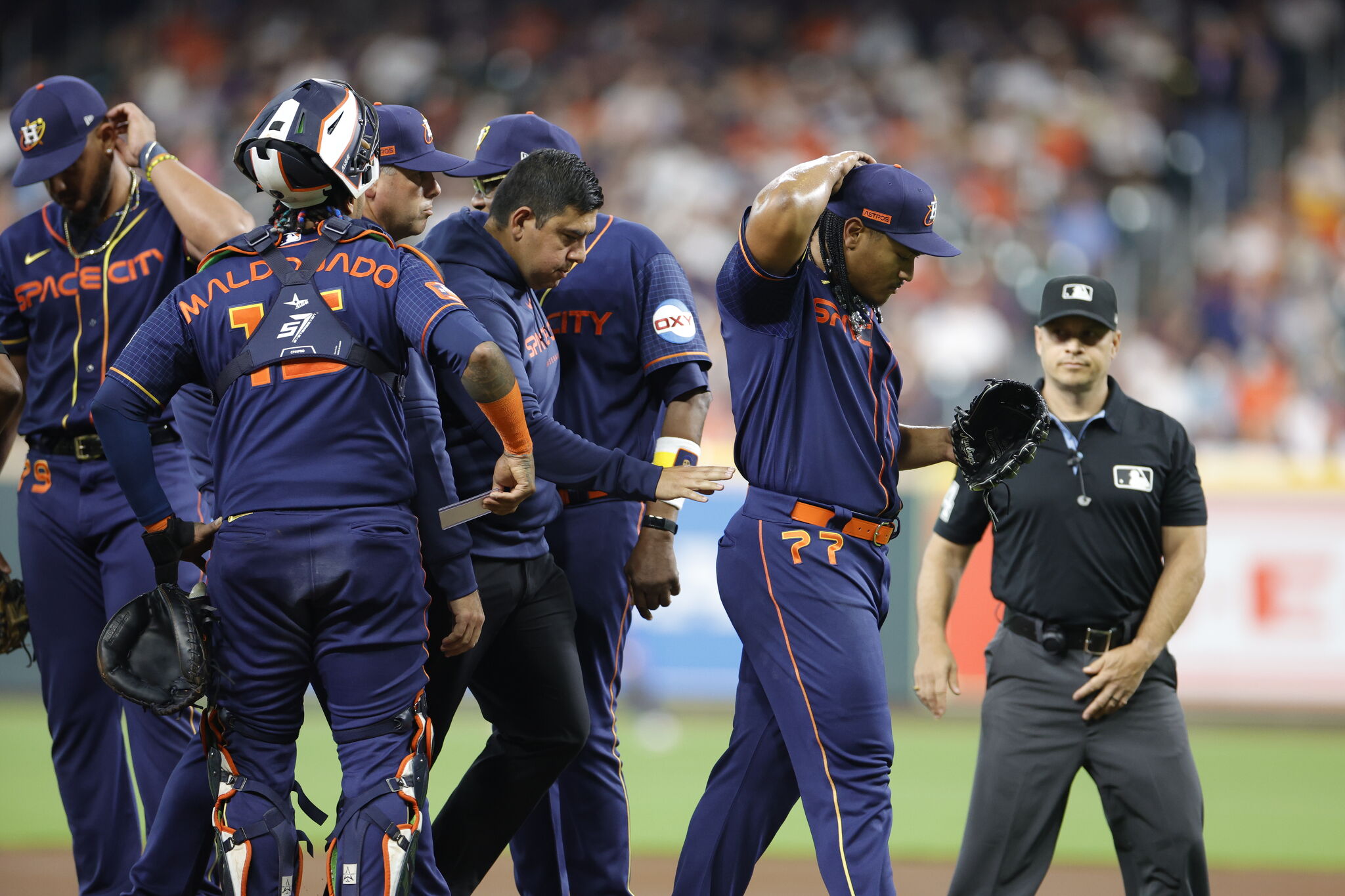Astros sport shaky rotation after Jose Urquidy, Luis Garcia injuries
