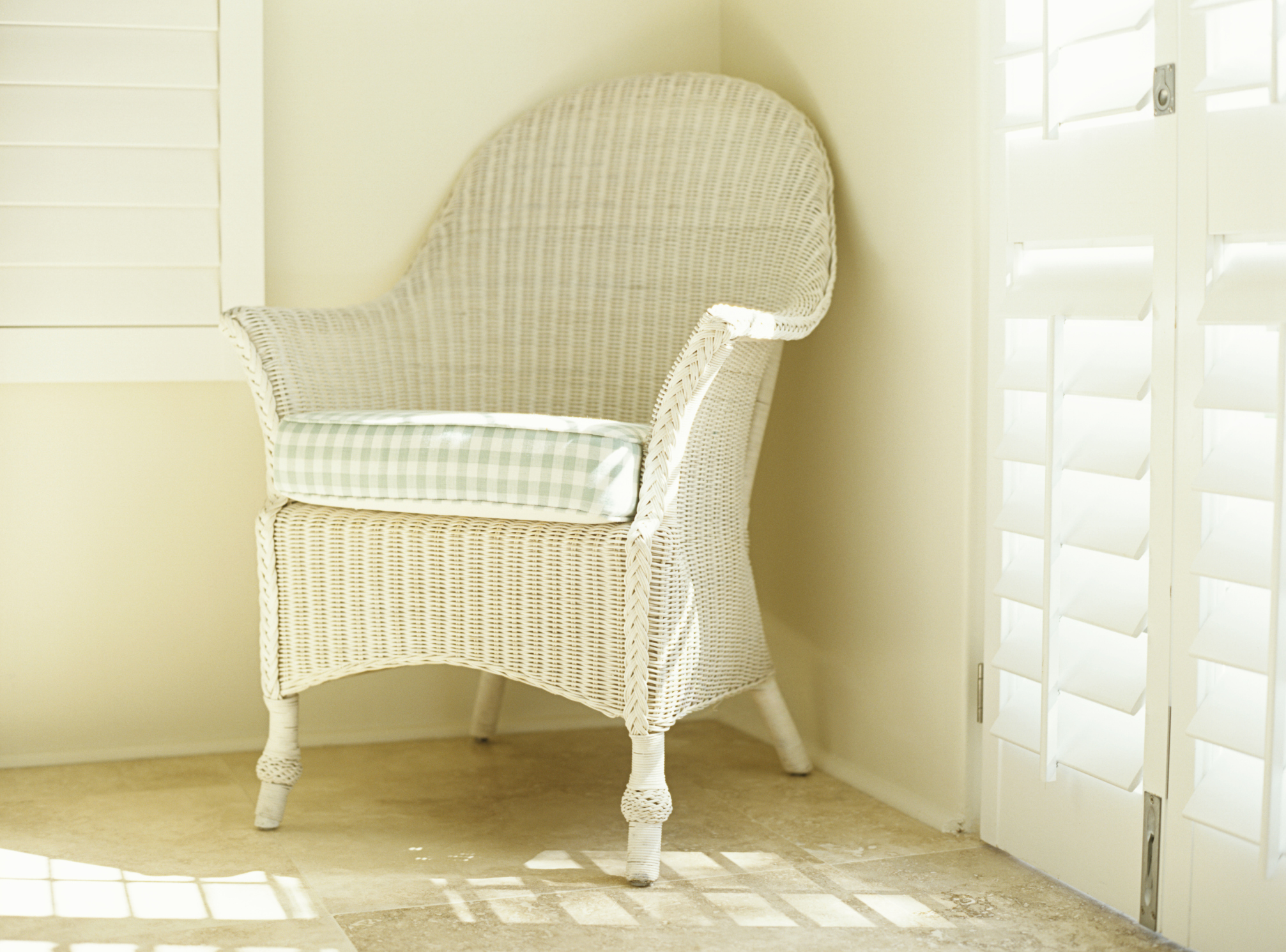 Removal of Musty Odor in Wicker Furniture