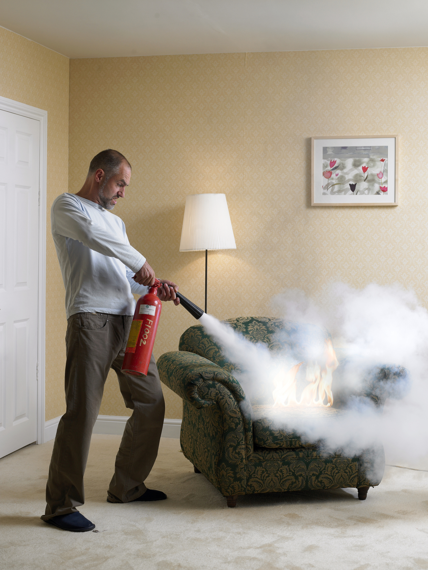 What Are the Ingredients in a Fire Extinguisher?