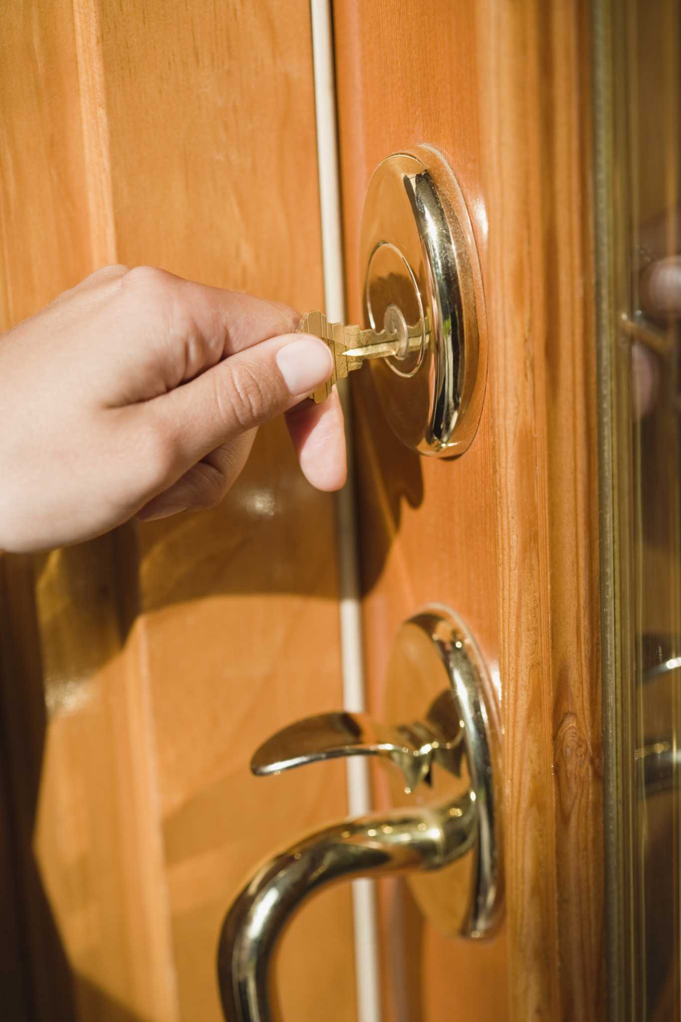 How to Install a Deadbolt Lock on a Door Without Cutouts