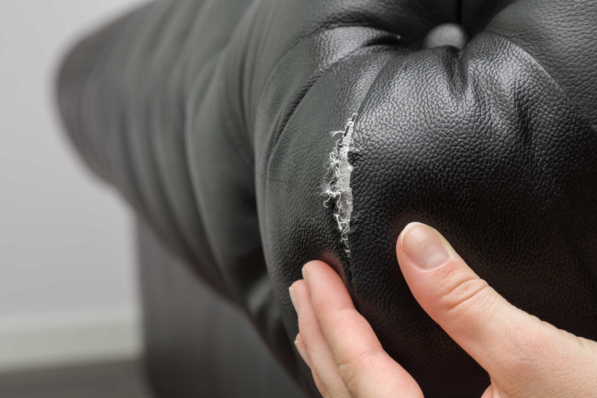 How to Repair a Tear in a Faux Leather Couch