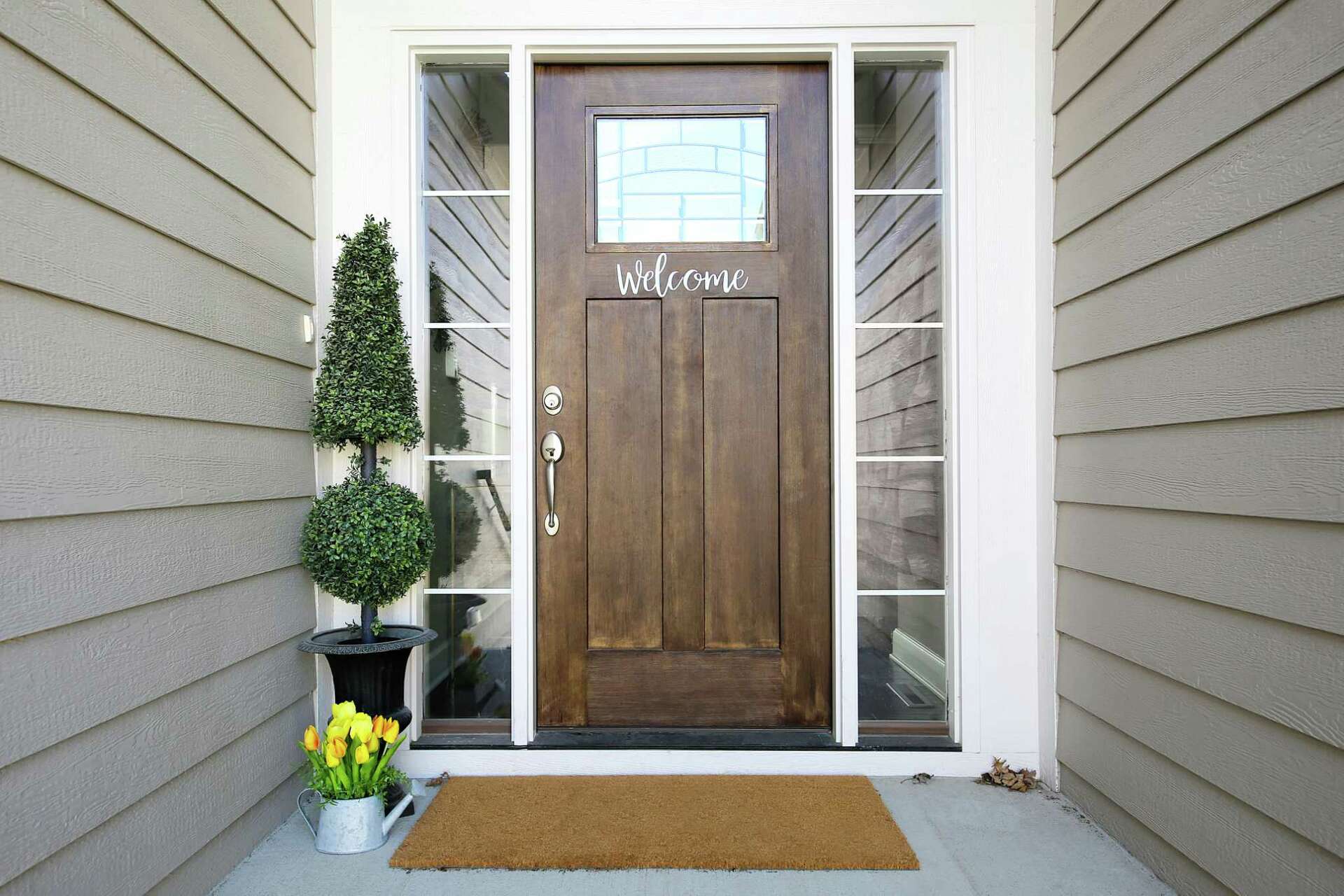 How to Keep a Freshly Painted Exterior Door From Sticking
