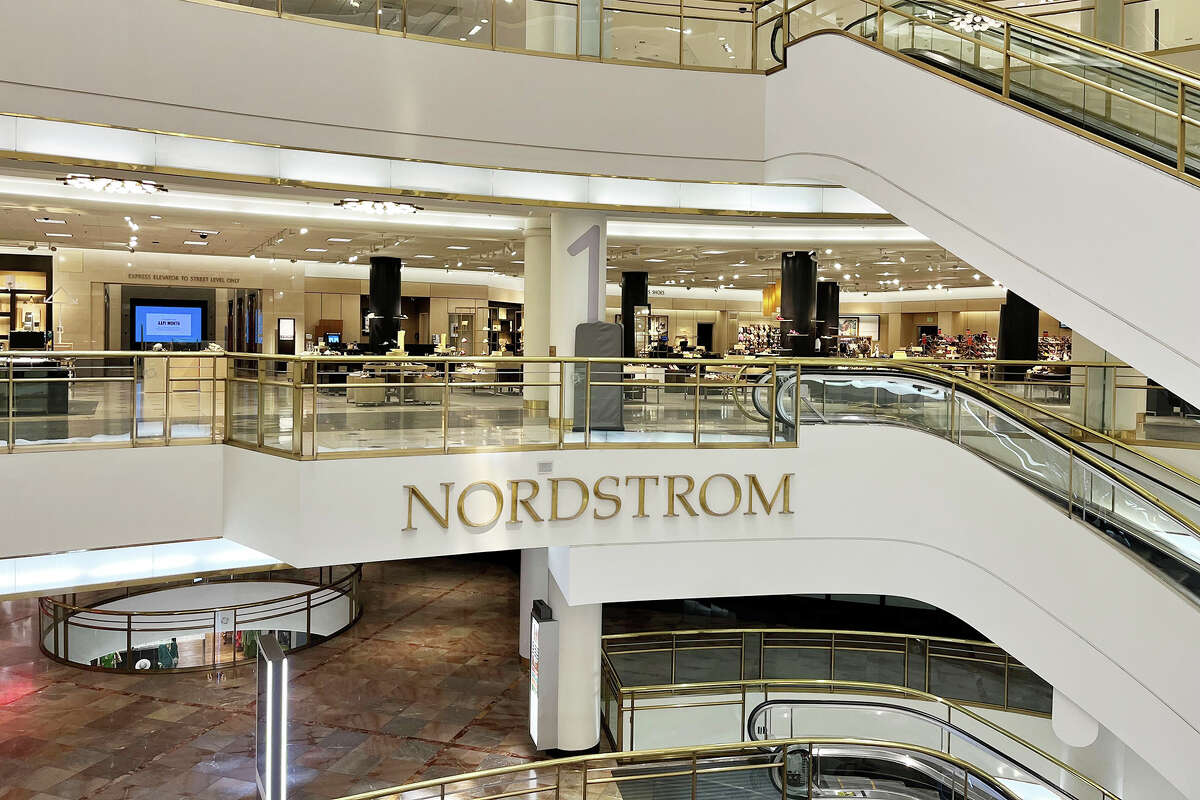 Nordstrom at Westfield San Francisco Center on May 2, 2023. The store is scheduled to close later this year. 
