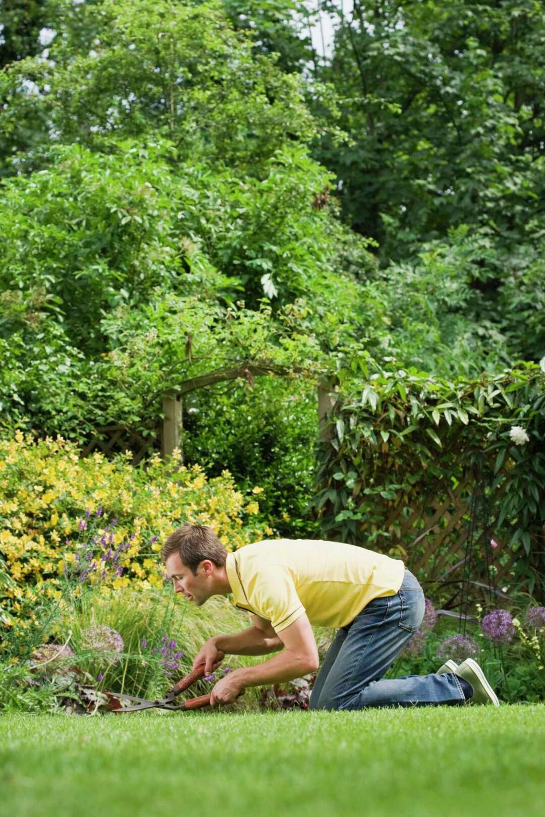 Sharpening Lawn Edging Shears