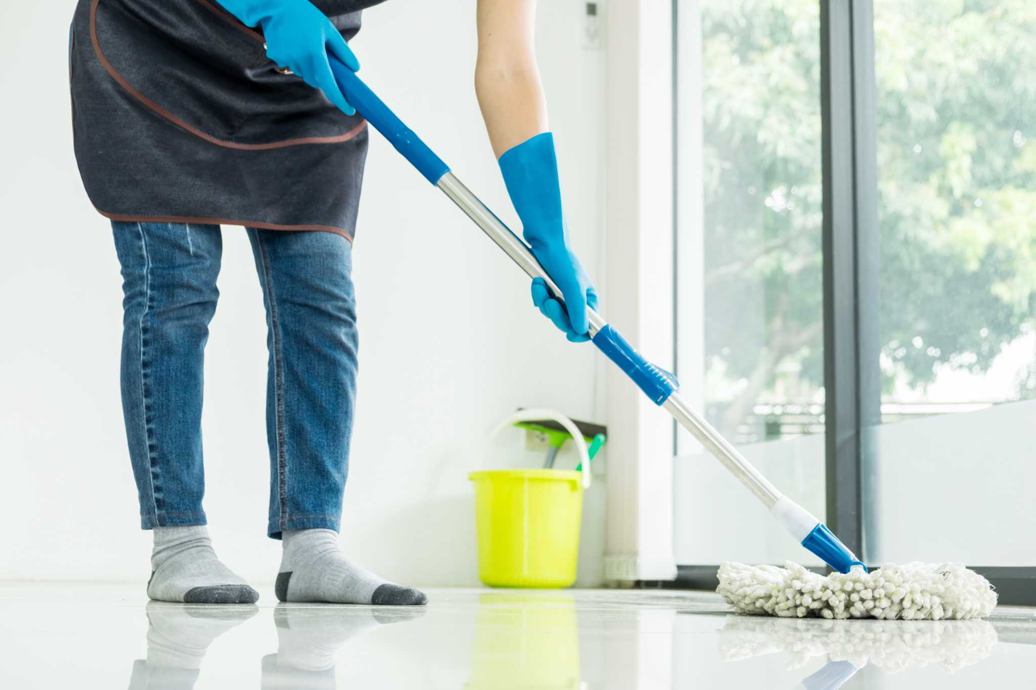 How to Make Floors Less Sticky After Mopping