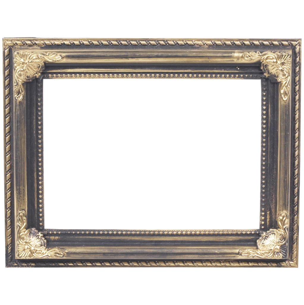 How to Paint Black Picture Frames to Look Vintage - Cottage On