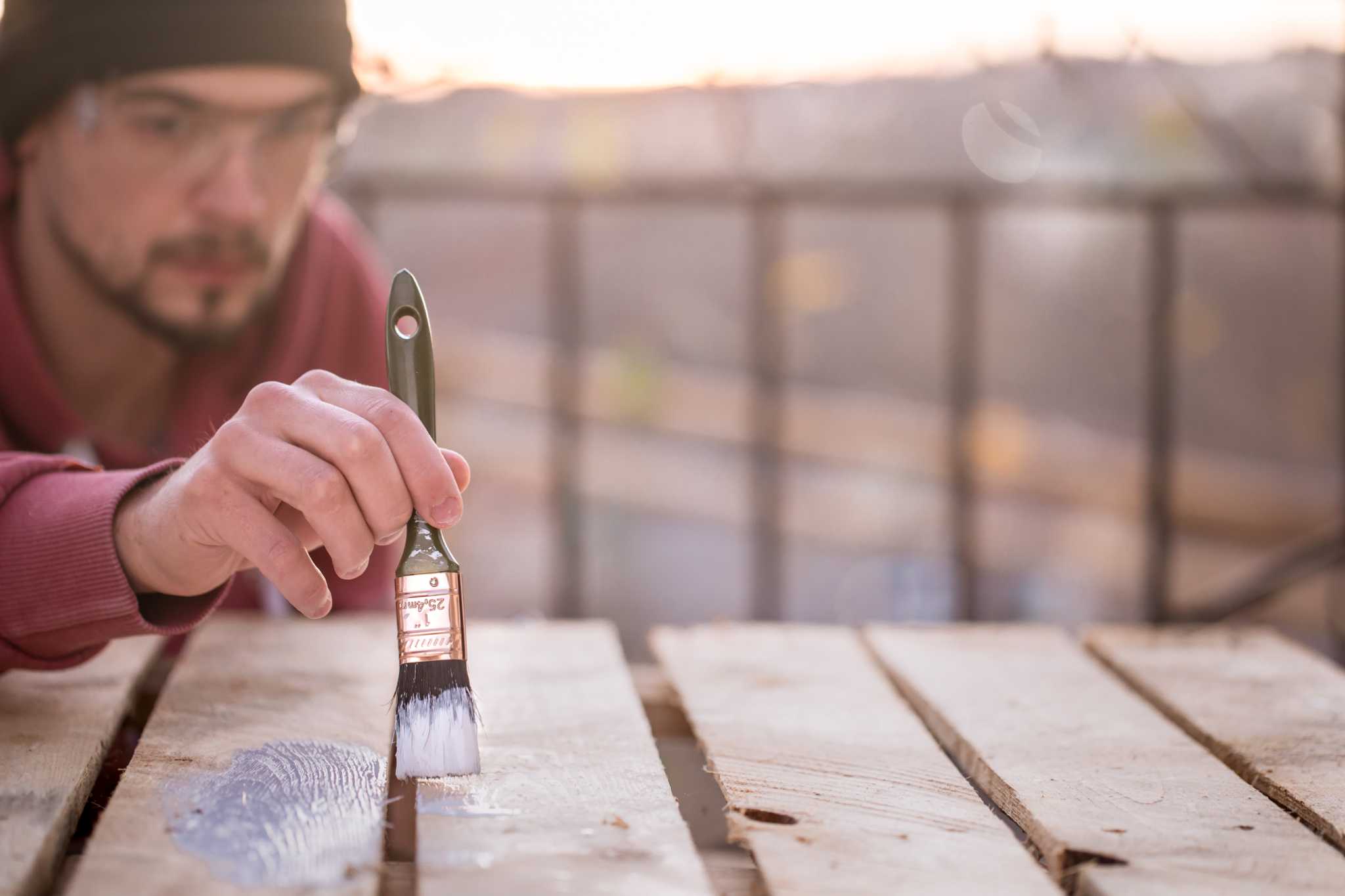 How to Stain a Weathered Deck