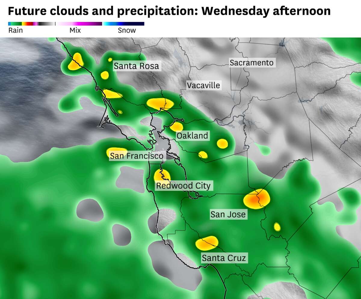 Here’s where the Bay Area’s highest chances for thunderstorms will be